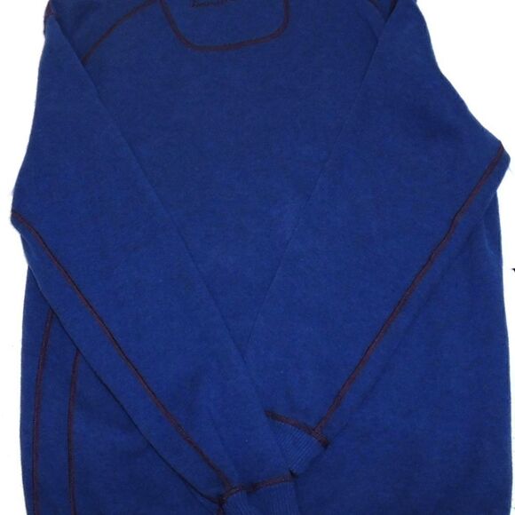 Tommy Bahama Reversible blue/maroon knit sweater - Picture 5 of 7